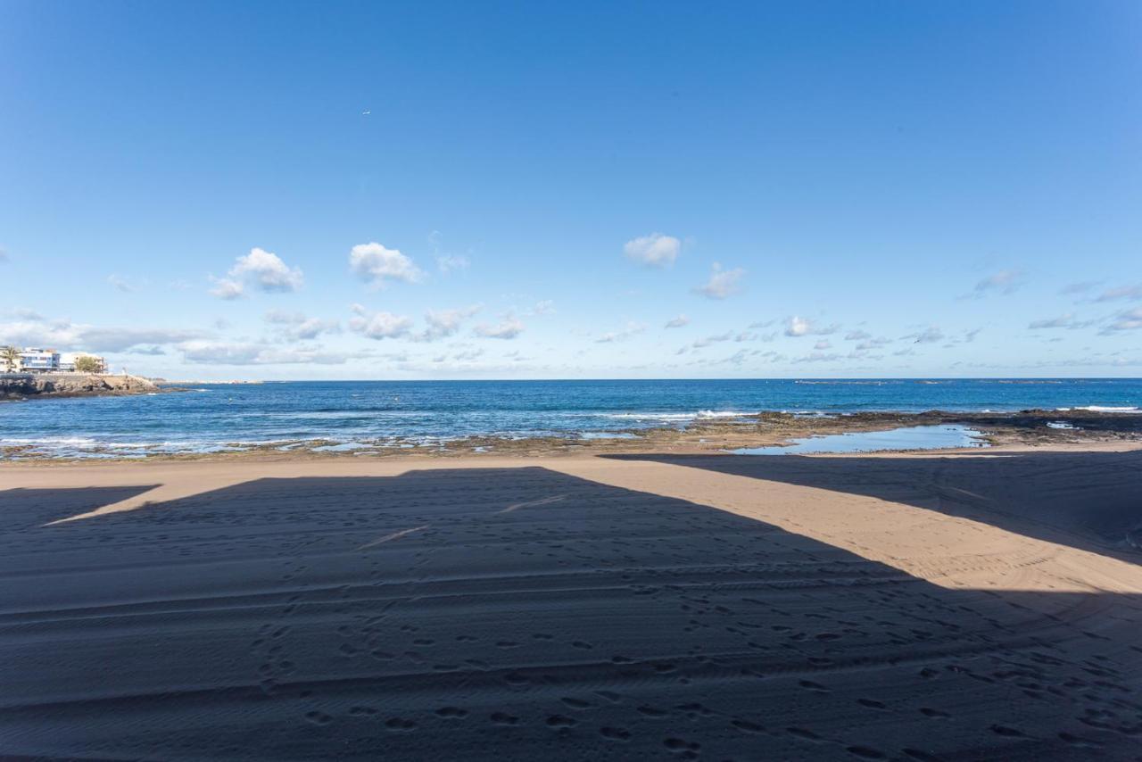 Front Line Beach With Fantastic Terrace. Telde Extérieur photo