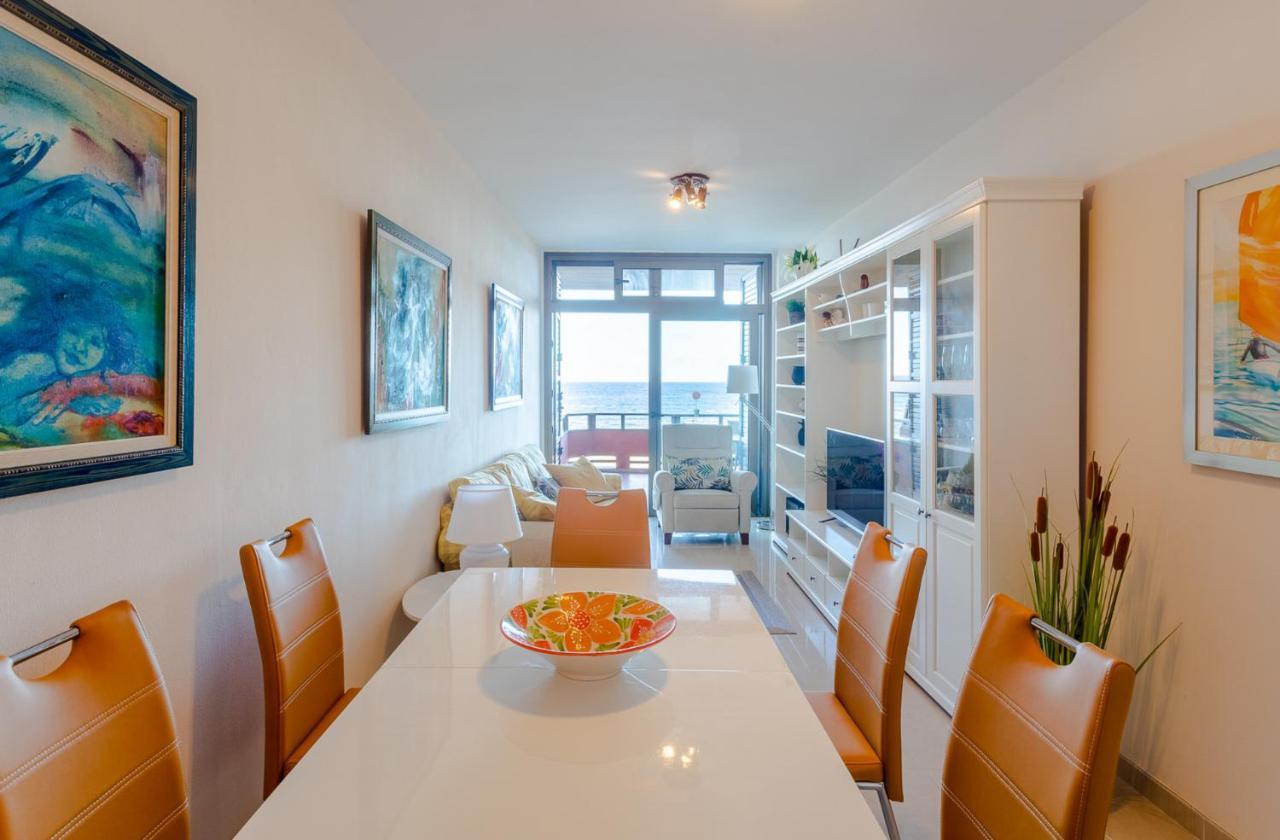 Front Line Beach With Fantastic Terrace. Telde Extérieur photo