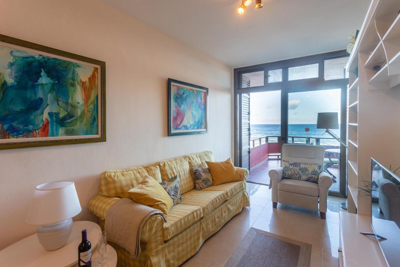 Front Line Beach With Fantastic Terrace. Telde Extérieur photo