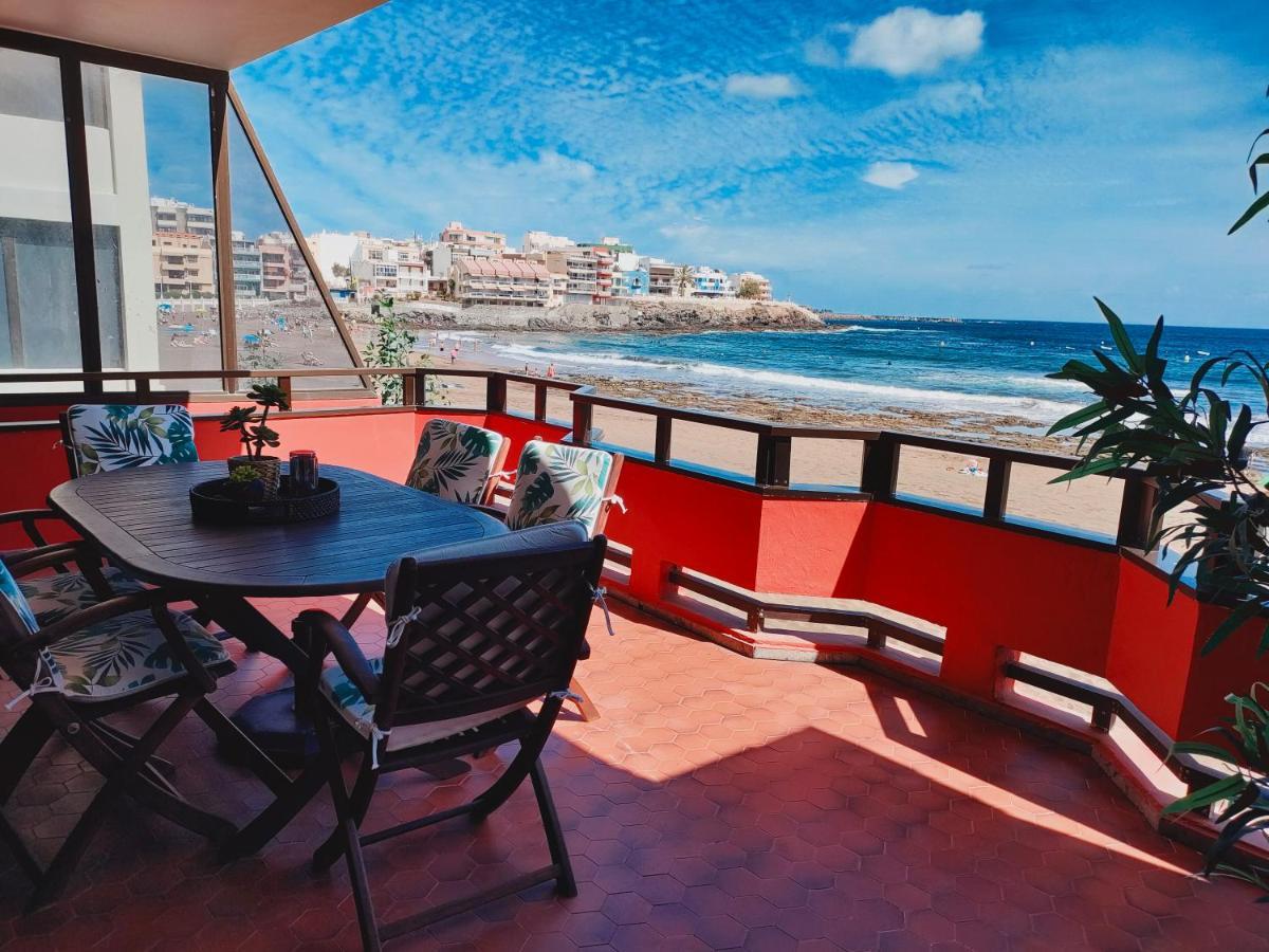 Front Line Beach With Fantastic Terrace. Telde Extérieur photo