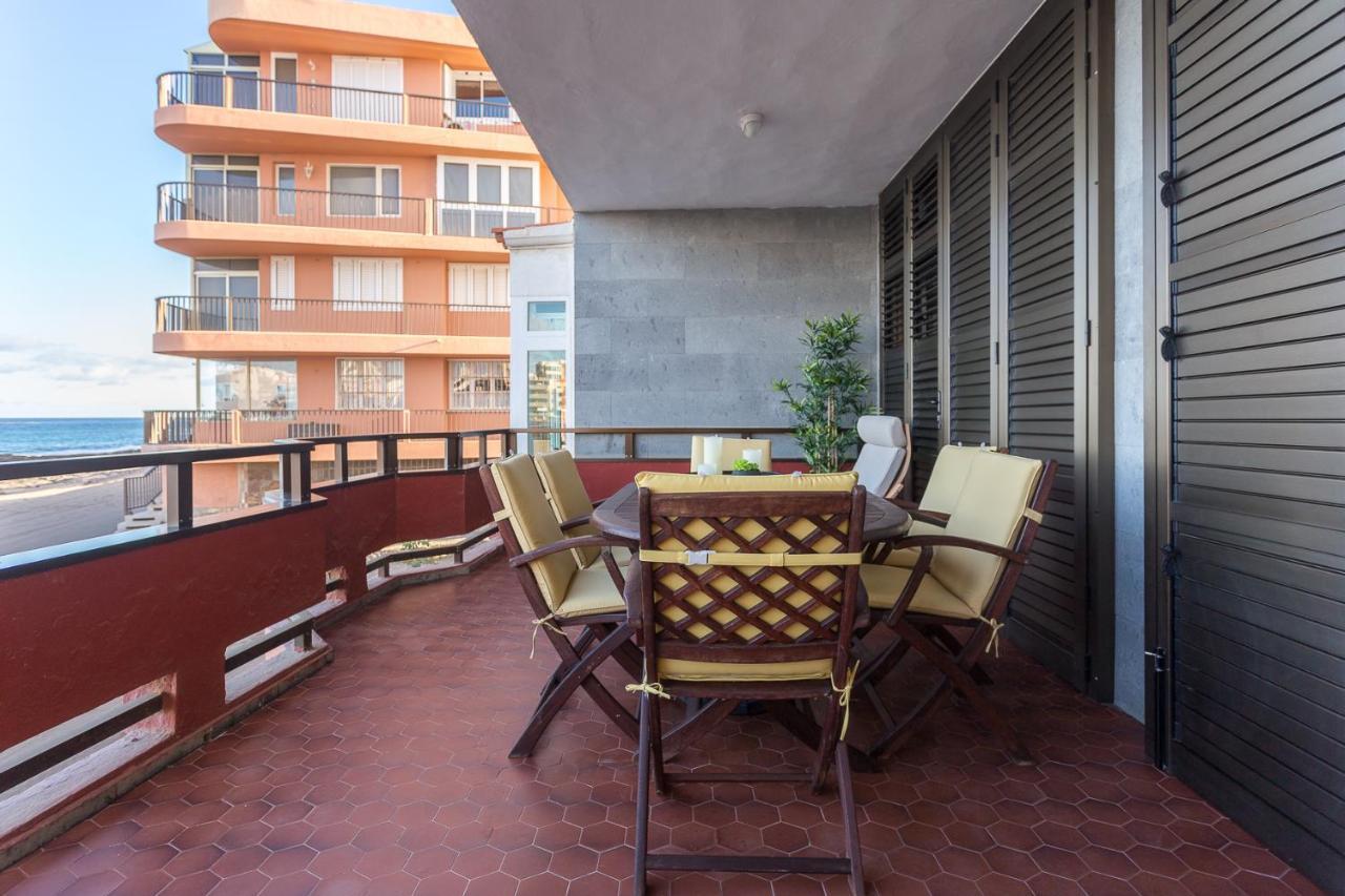 Front Line Beach With Fantastic Terrace. Telde Extérieur photo
