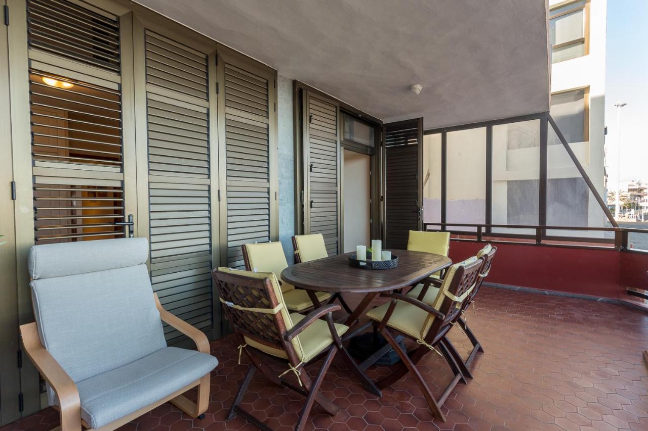 Front Line Beach With Fantastic Terrace. Telde Extérieur photo