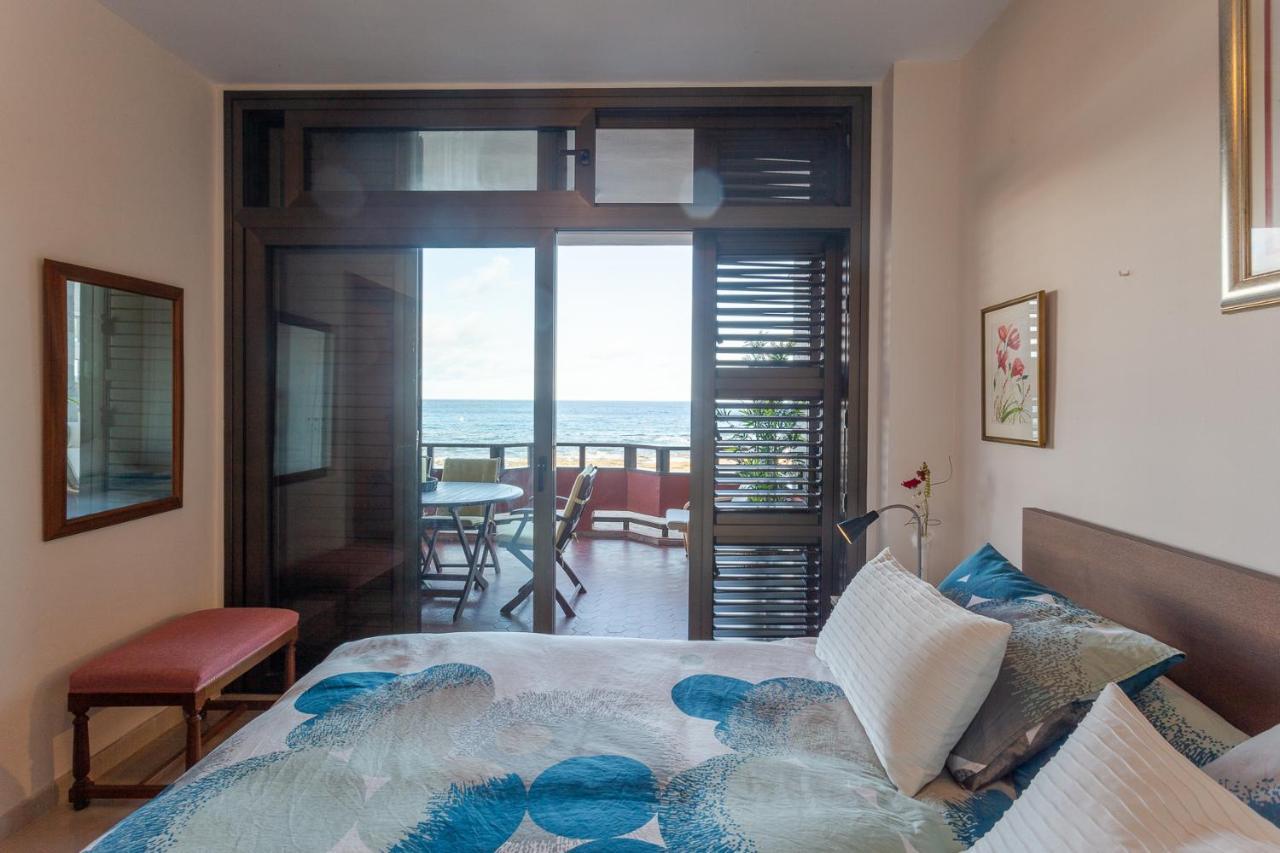 Front Line Beach With Fantastic Terrace. Telde Extérieur photo
