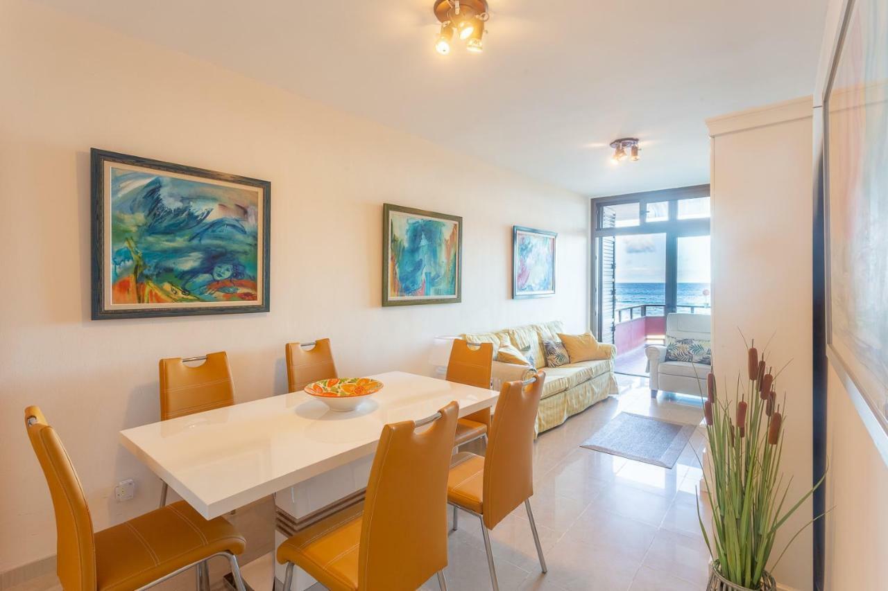 Front Line Beach With Fantastic Terrace. Telde Extérieur photo