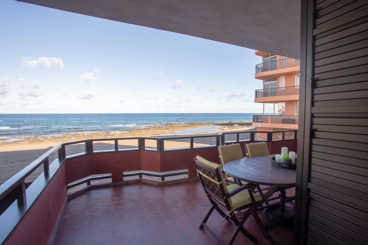 Front Line Beach With Fantastic Terrace. Telde Extérieur photo
